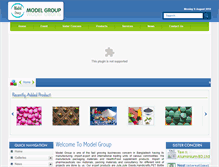 Tablet Screenshot of modelgroupbd.com